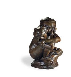LA CARIATIDE AU VASE by Auguste Rodin